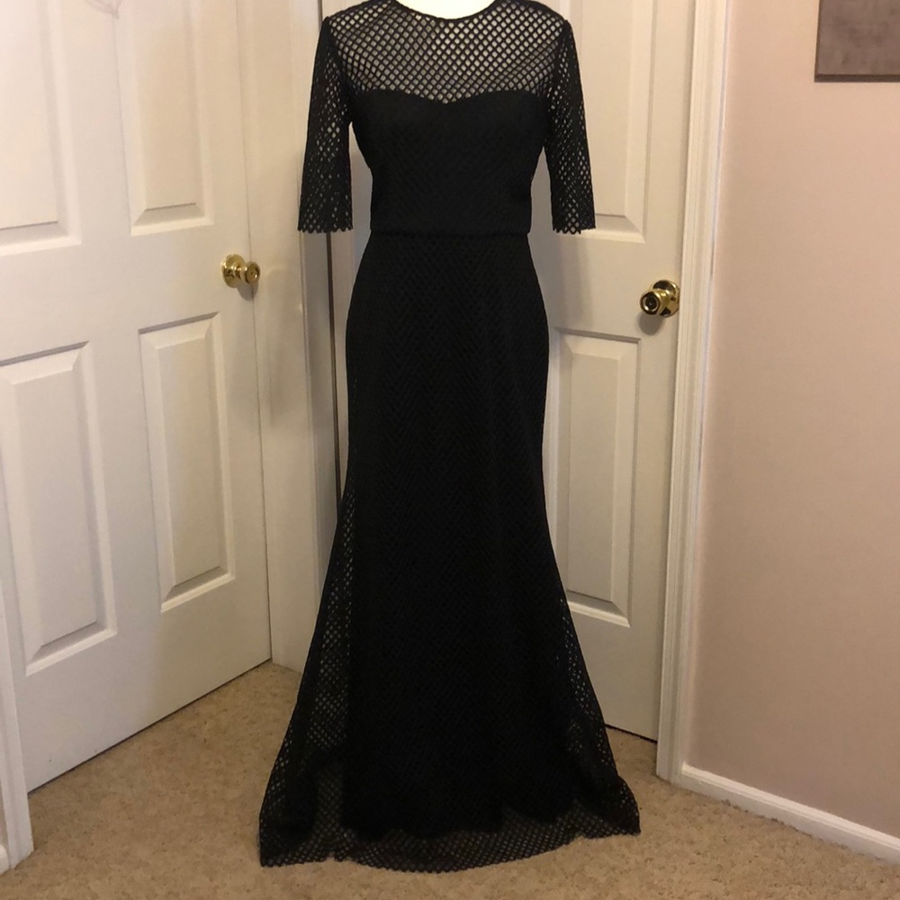 Vera Wang black evening dress size 8